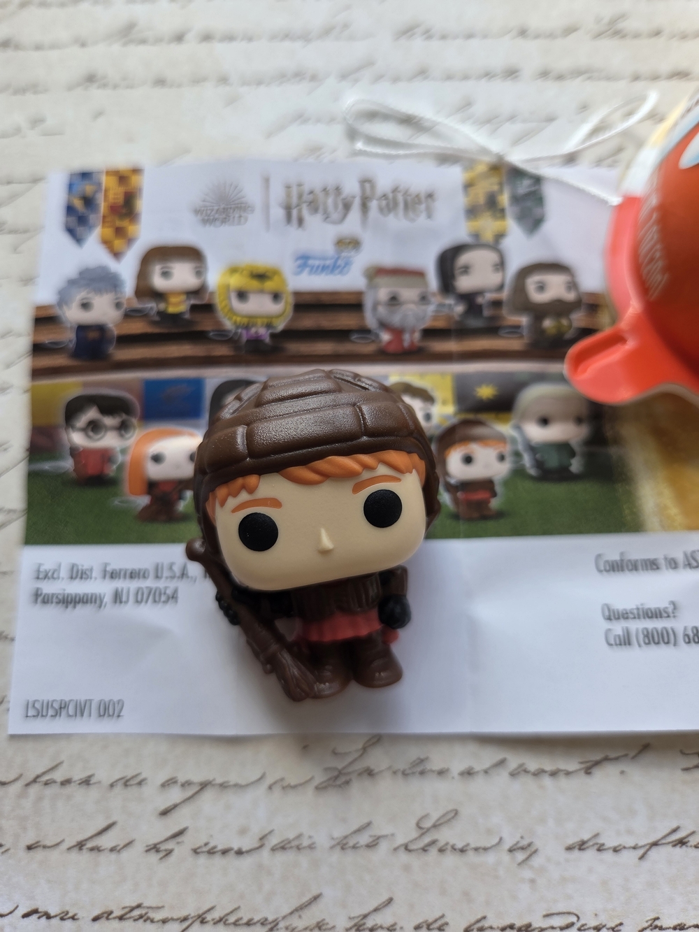 Ron Weasley – Harry Potter Kinder Joy Collectible (2024)